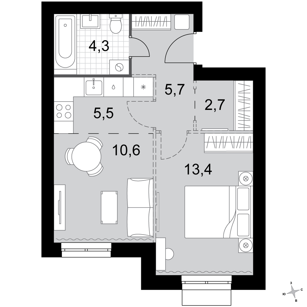 План таунхауса